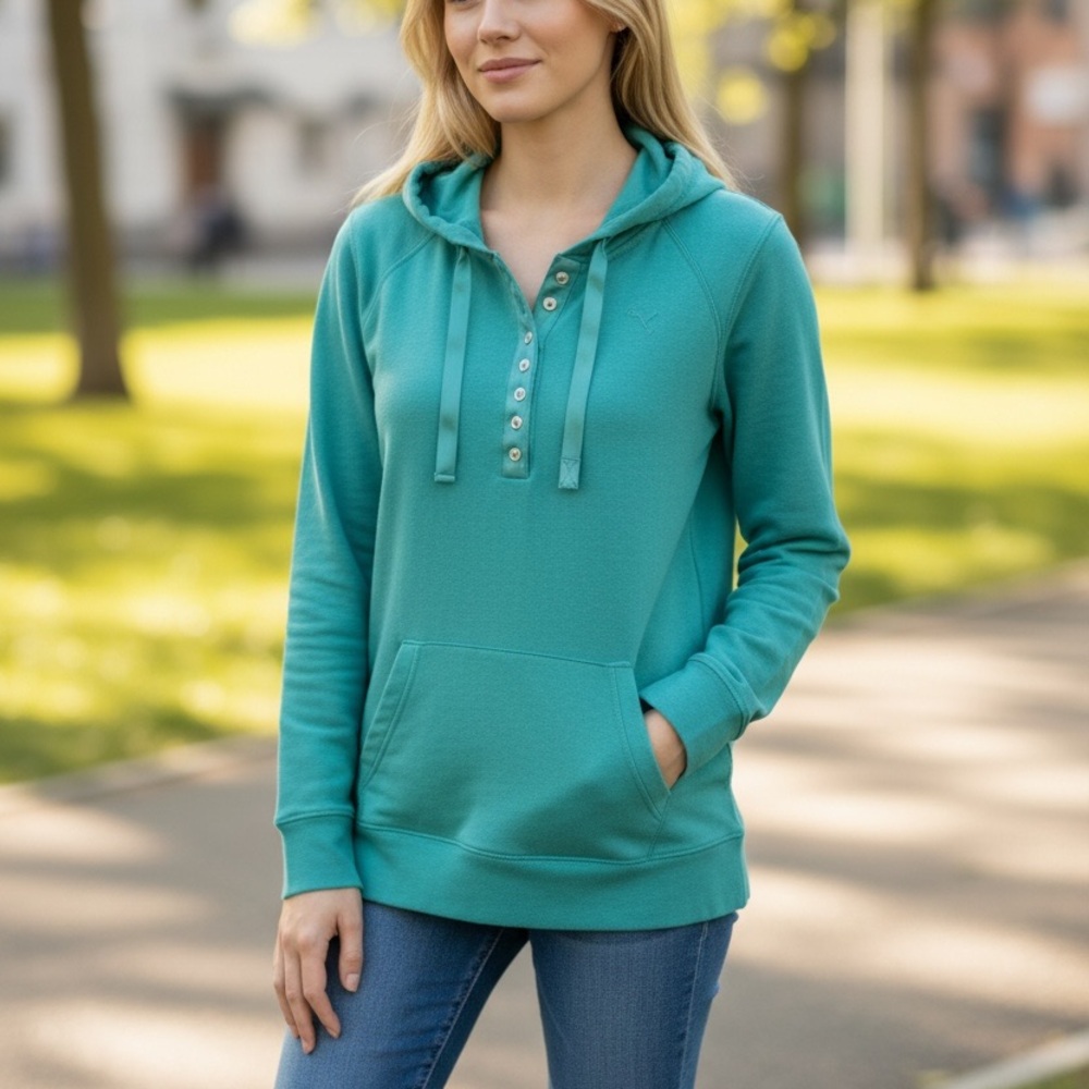 Puma Women's Aqua Hoodie